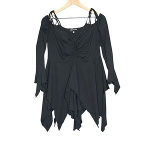 Dolls kills Current Mood F Is For Fairies Handkerchief Dress Size XL